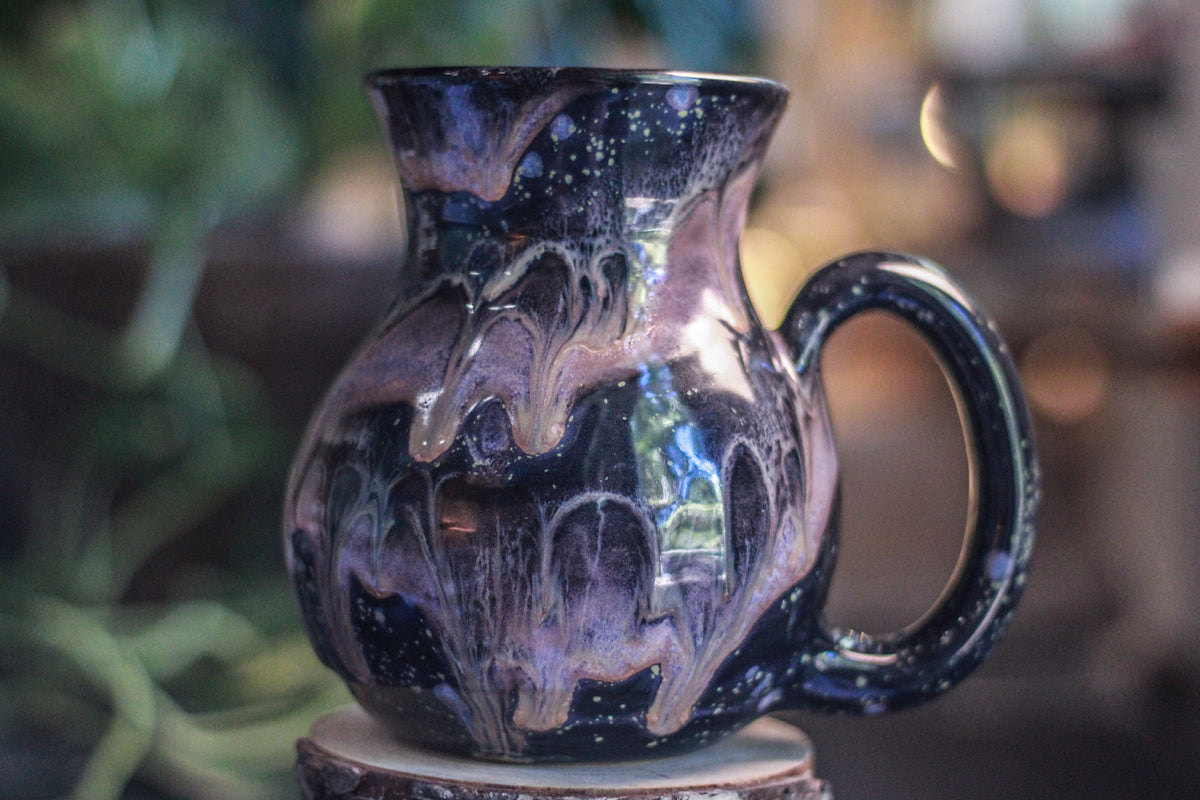 DRAWING WINNER: 23-C Cosmic Amethyst Grotto Flared Acorn Mug - MISFIT, 26 oz. - 10% off