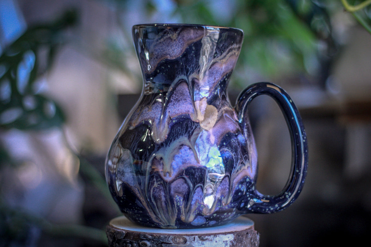 25-C Cosmic Amethyst Grotto Notched Flared Acorn Mug - MINOR MISFIT, 25 oz. - 10% off