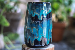 23-D Turquoise Grotto Notched Mug - MINOR MISFIT, 25 oz. - 10% off