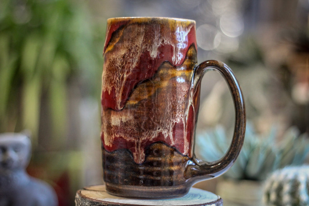 22-E Molten Bliss Textured Stein Mug, 18 oz.