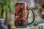 22-E Molten Bliss Textured Stein Mug, 18 oz.