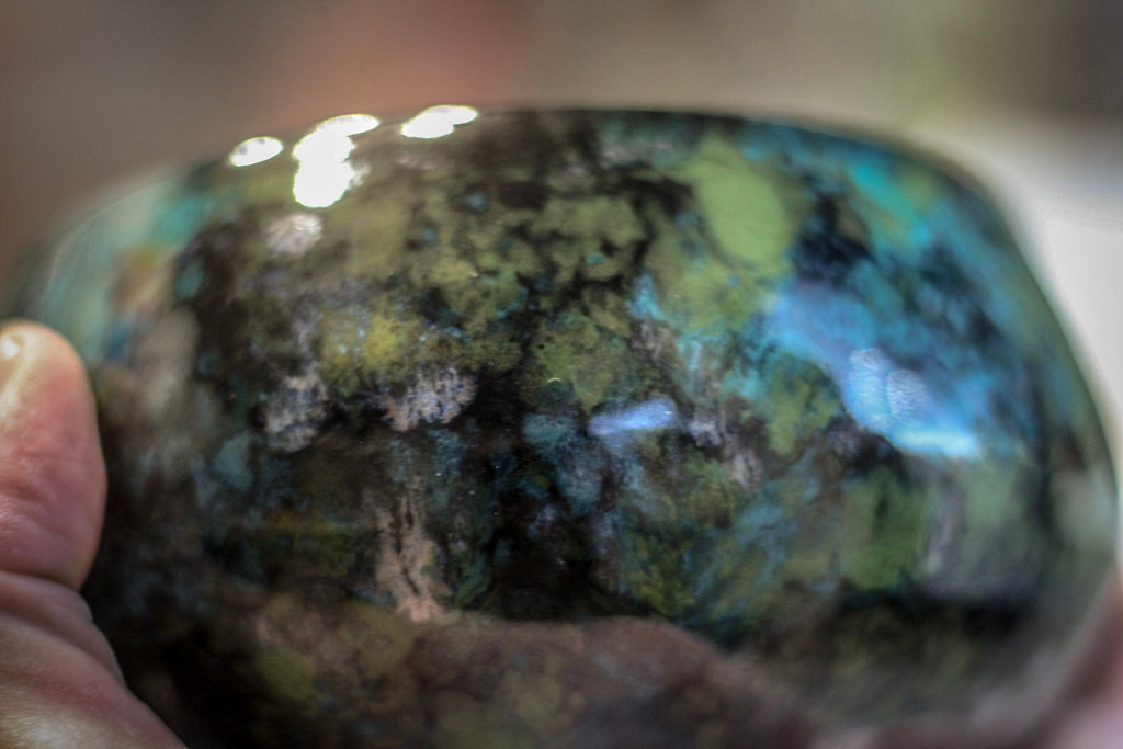 23-B Moss Agate Bowl, 17 oz.