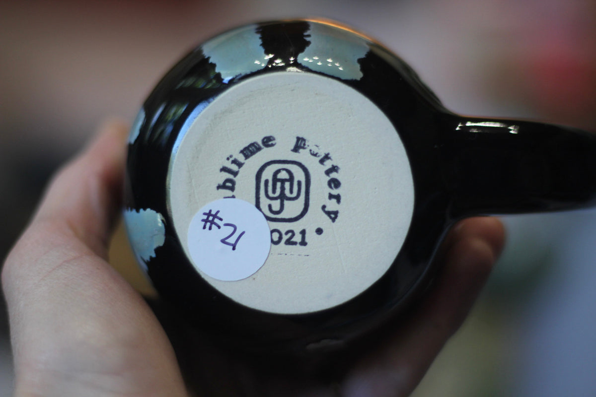 25-E Midnight Tide Mug, 18 oz.