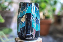 Load image into Gallery viewer, 23-D Turquoise Grotto Notched Mug - MINOR MISFIT, 25 oz. - 10% off