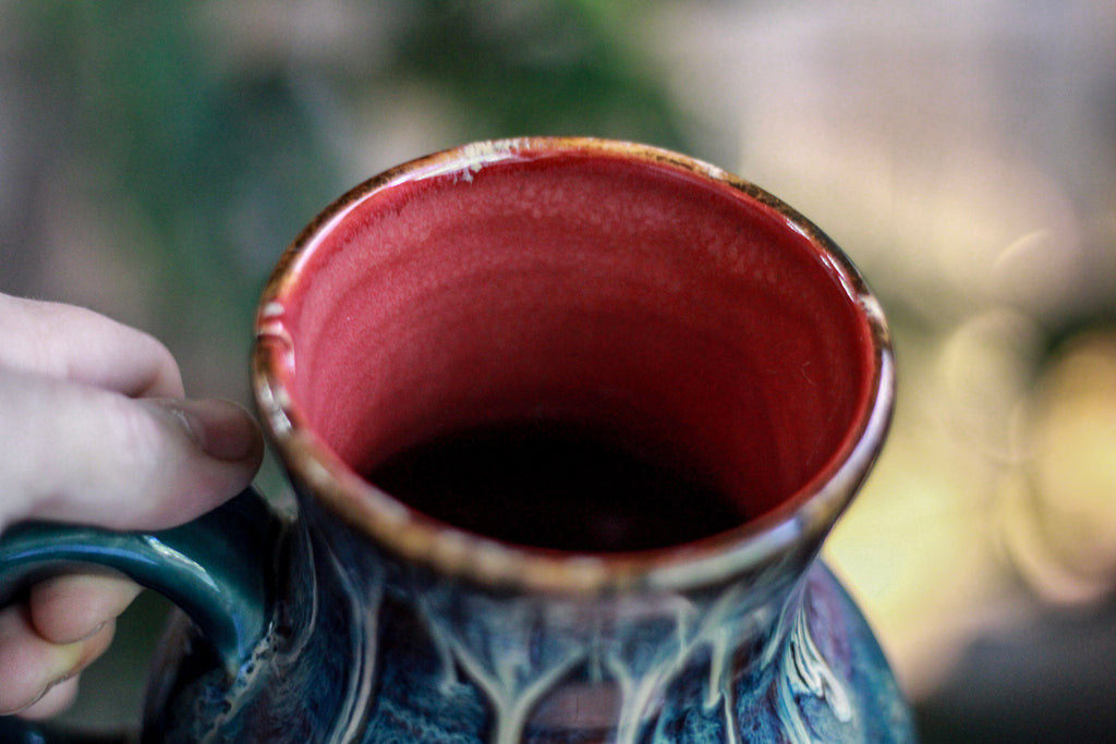 22-D New Wave Flared Notched Mug, 24 oz.