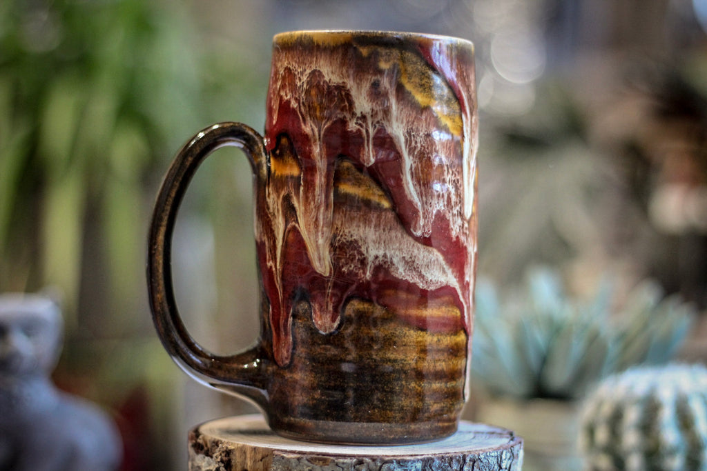 22-E Molten Bliss Textured Stein Mug, 18 oz.
