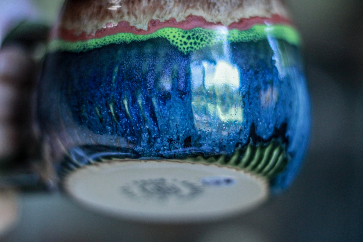 EXPERIMENTAL AUCTION #24 Squat Textured Mug, 10 oz.