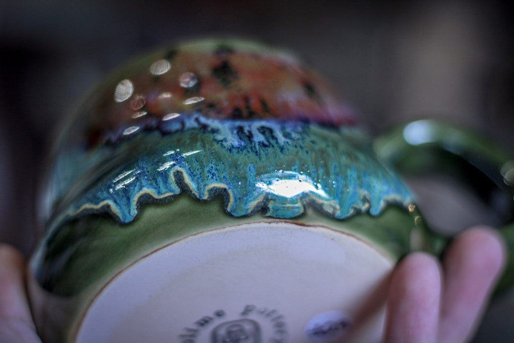 EXPERIMENTAL AUCTION #24 - Squat Gourd Mug, 12 oz.