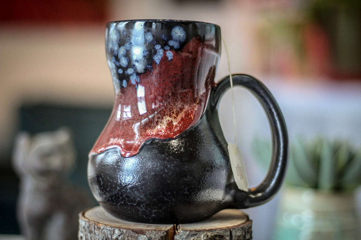 23-D PROTOTYPE Notched Gourd Mug, 17 oz.