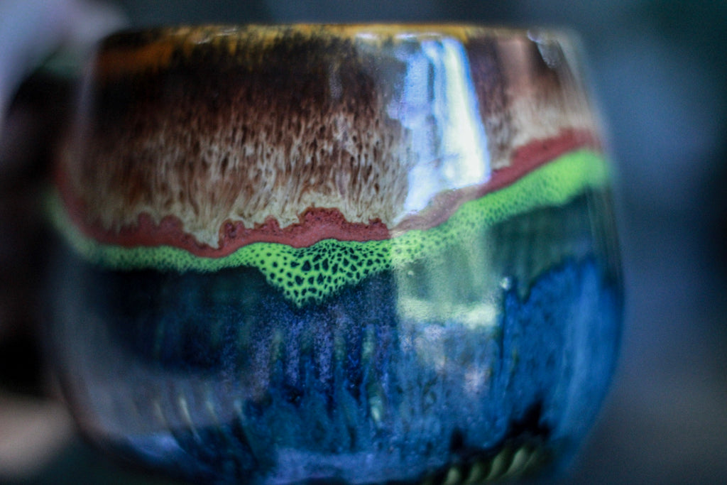 EXPERIMENTAL AUCTION #24 Squat Textured Mug, 10 oz.