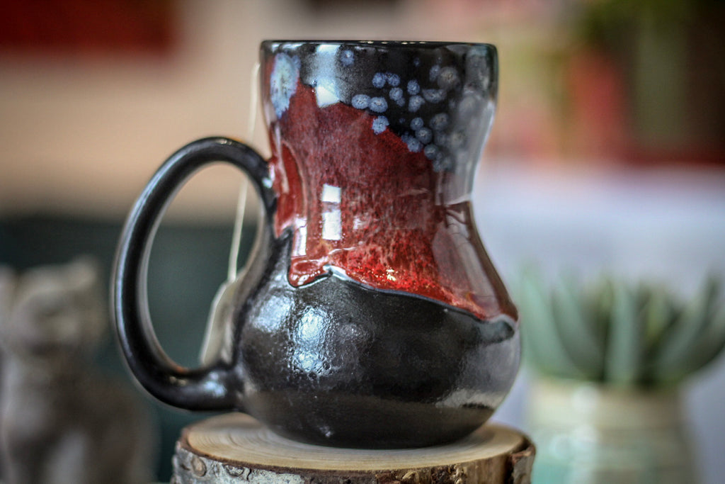 23-D PROTOTYPE Notched Gourd Mug, 17 oz.