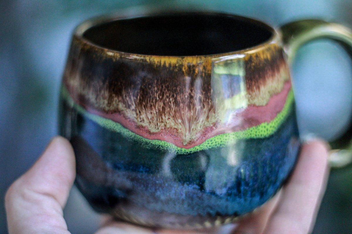 EXPERIMENTAL AUCTION #24 Squat Textured Mug, 10 oz.