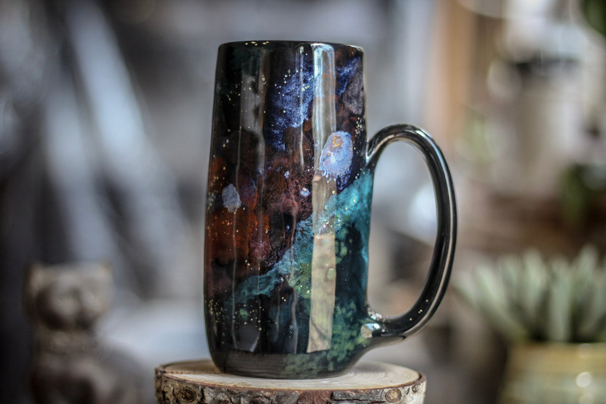 24-A Rainbow Stellar Mug, 16 oz.