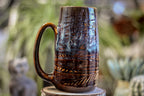 24-E Tribal Wave Textured Stein, 20 oz.