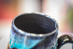 22-E Teal Grotto Notched Mug, 16 oz.