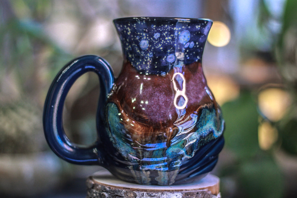 21-B Starry Night Flared Textured Mug - MISFIT, 21 oz. - 15% off
