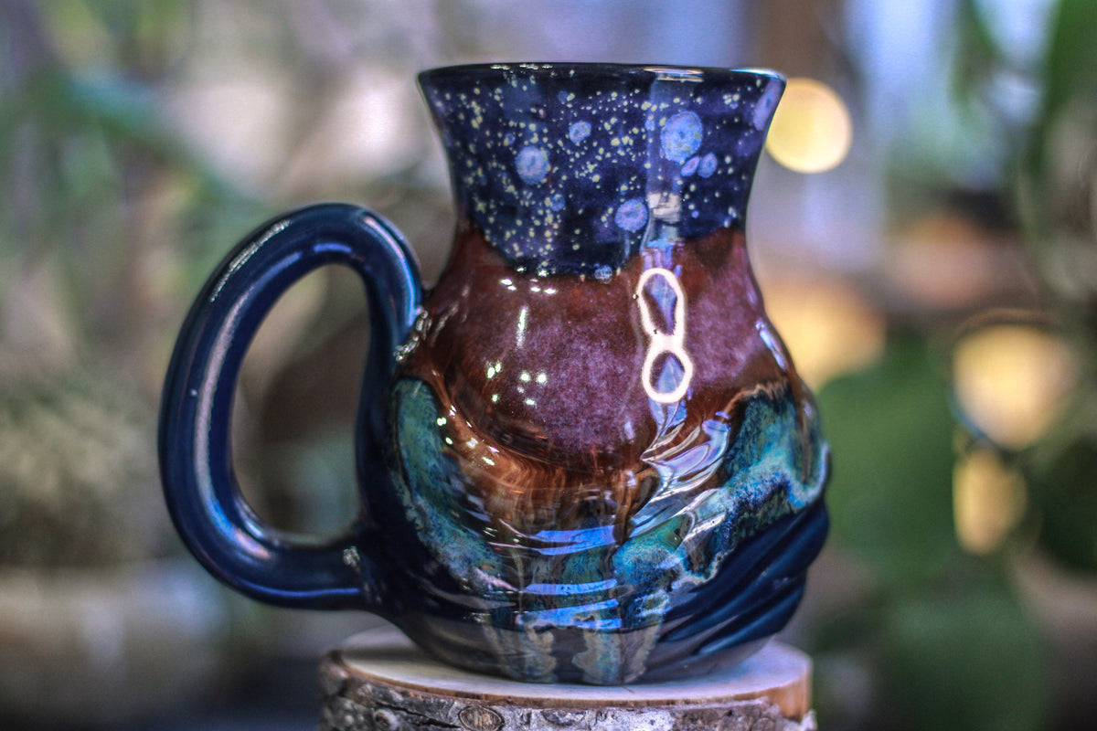 21-B Starry Night Flared Textured Mug - MISFIT, 21 oz. - 15% off