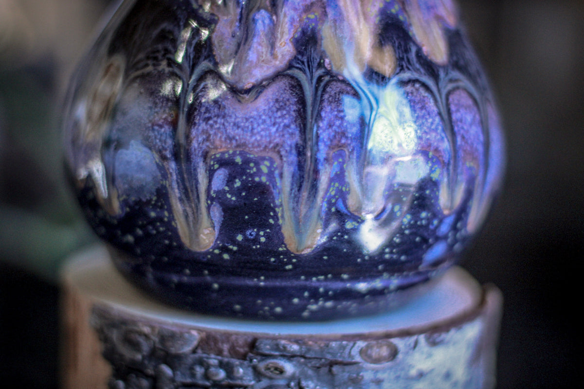 25-C Cosmic Amethyst Grotto Notched Flared Acorn Mug - MINOR MISFIT, 25 oz. - 10% off
