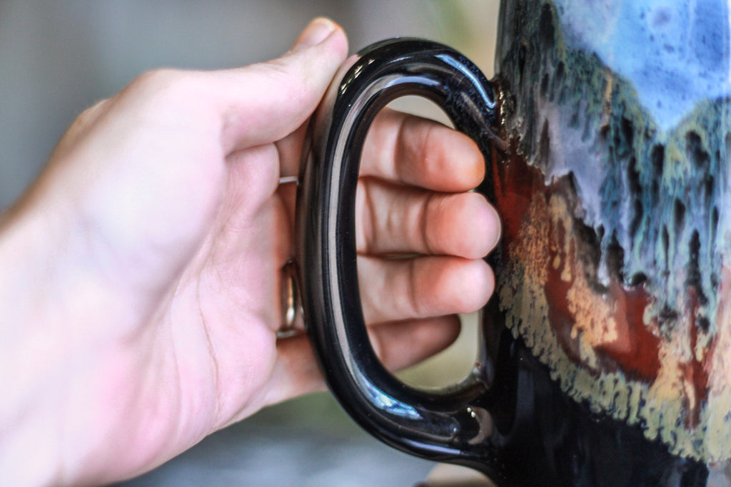22-C Midnight Oasis Notched Mug, 24 oz.