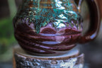 23-D Aqua Falls Flared Notched Textured Mug, 22 oz.