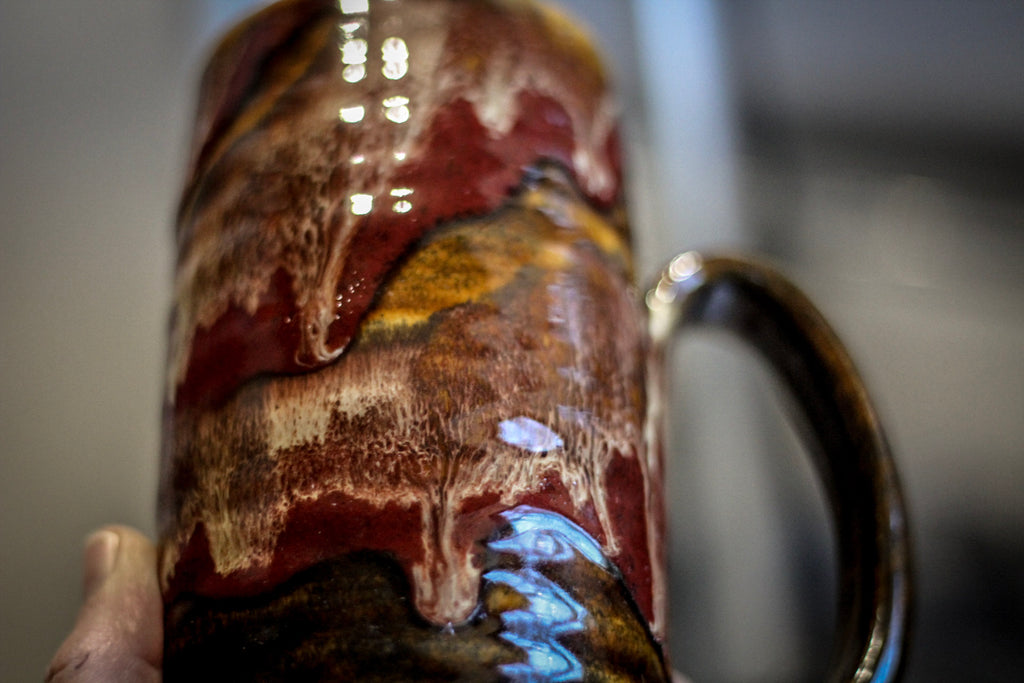 22-E Molten Bliss Textured Stein Mug, 18 oz.