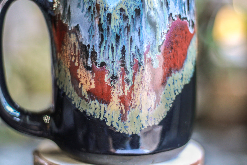 22-C Midnight Oasis Notched Mug, 24 oz.