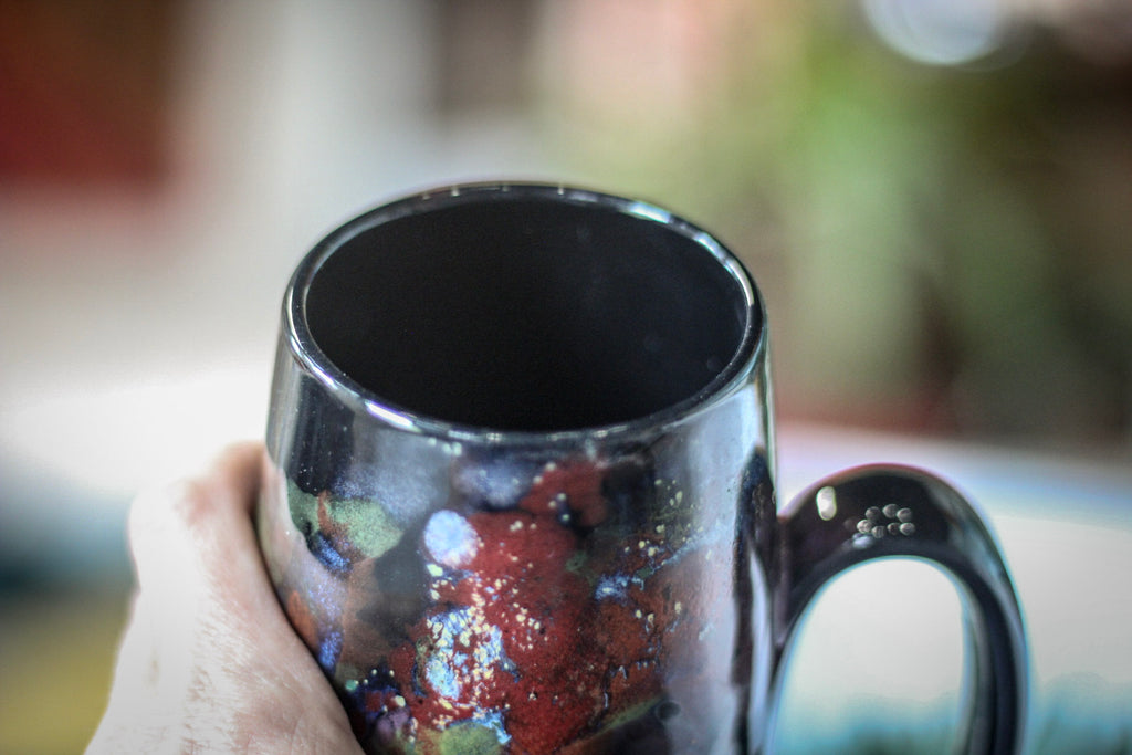 25-A Rainbow Stellar Mug - TOP SHELF, 19 oz.