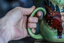 Load image into Gallery viewer, 15-C Red and Green PROTOTYPE Gourd Mug, 22 oz.