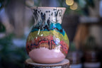 04-C Pink Rainbow Grotto Flared Mug, 21 oz.
