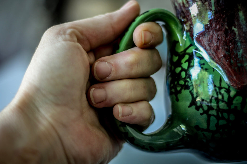 27-C Lizard King PROTOTYPE Barely Flared Mug, 15 oz.