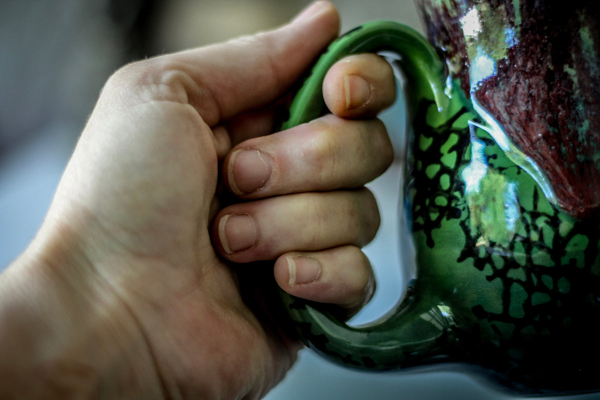 27-C Lizard King PROTOTYPE Barely Flared Mug, 15 oz.