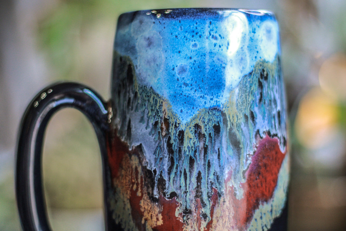 22-C Midnight Oasis Notched Mug, 24 oz.