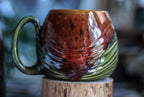 16-D Molten Melon Squat Textured Mug, 33 oz.