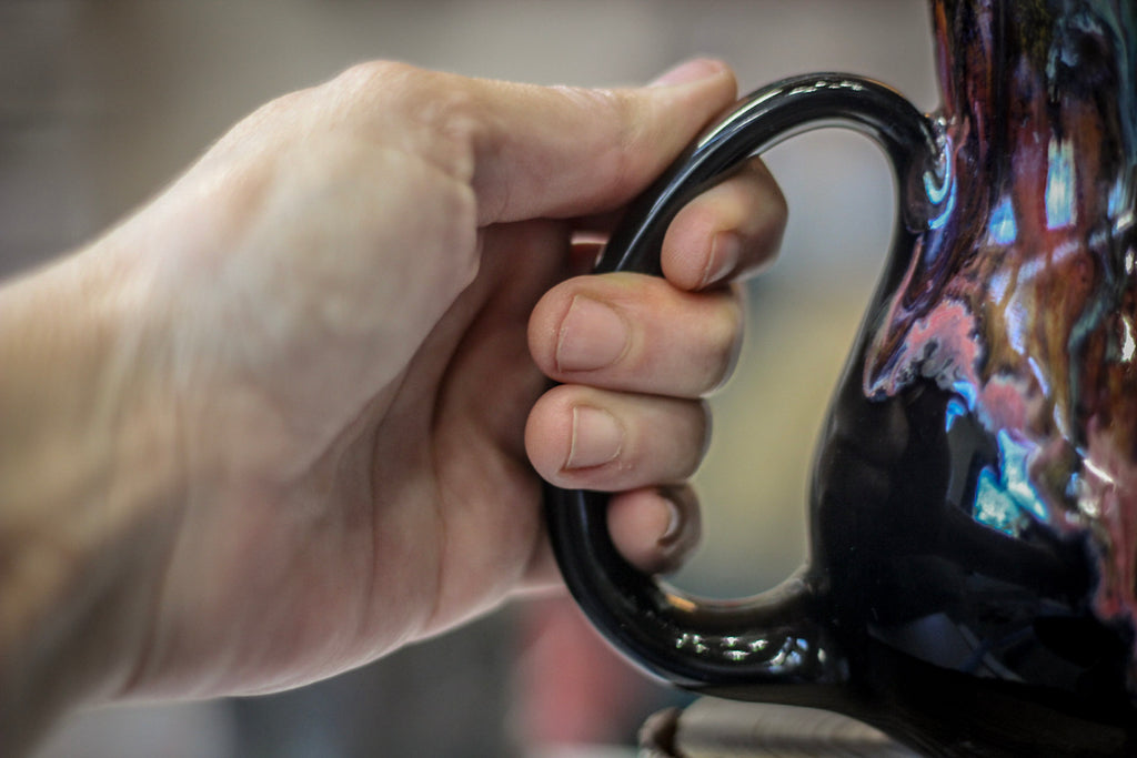 25-A Mercurial Strata Flared Mug - TOP SHELF MISFIT, 17 oz.