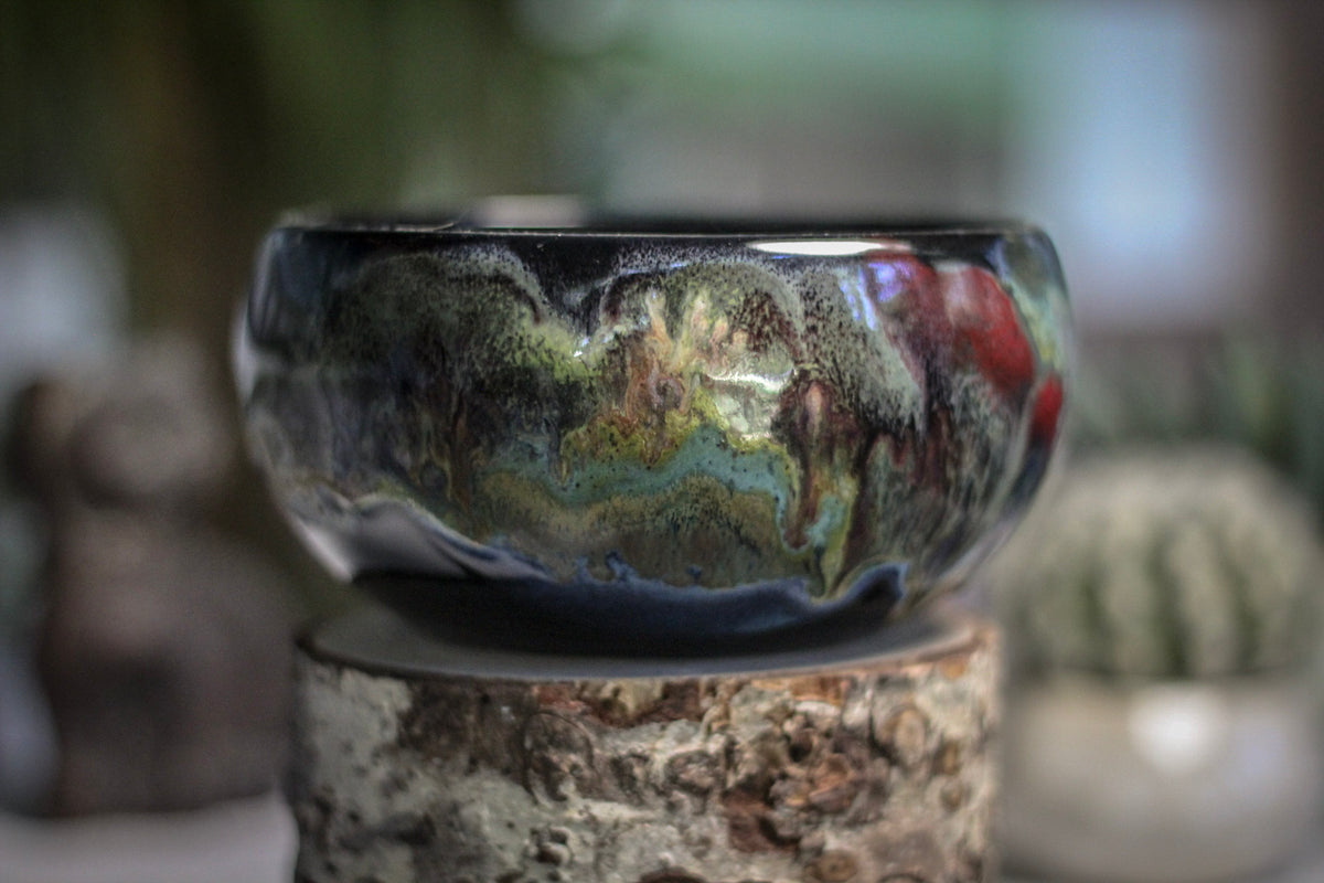 24-A Cosmic Grotto Bowl - TOP SHELF MISFIT, 18 oz.