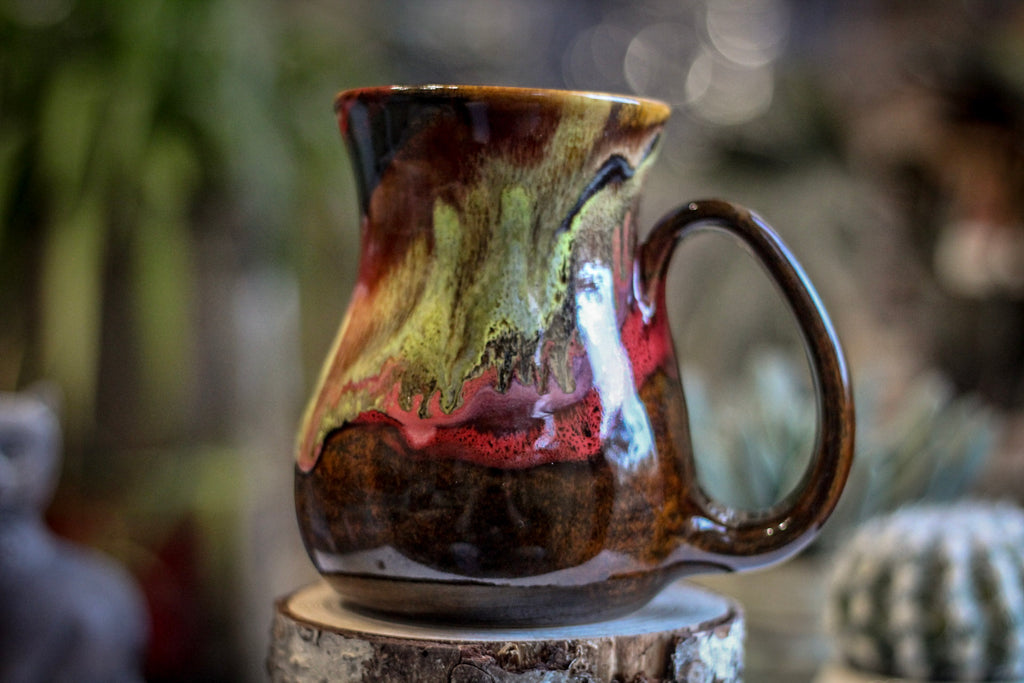 23-C Rainbow Grotto Flared Mug, 19 oz.