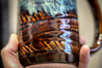 24-E Tribal Wave Textured Stein, 20 oz.