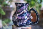 24-D Cosmic Amethyst Grotto Flared Acorn Notched Mug - TOP SHELF, 22 oz.