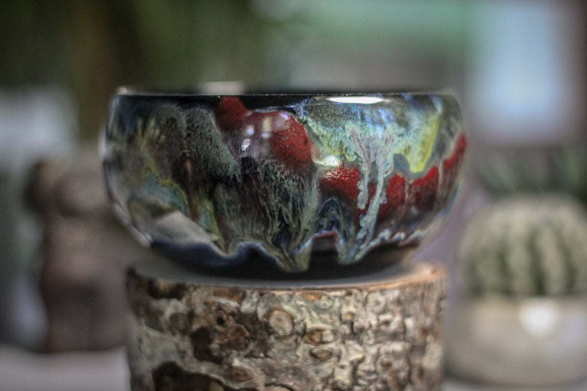 24-A Cosmic Grotto Bowl - TOP SHELF MISFIT, 18 oz.
