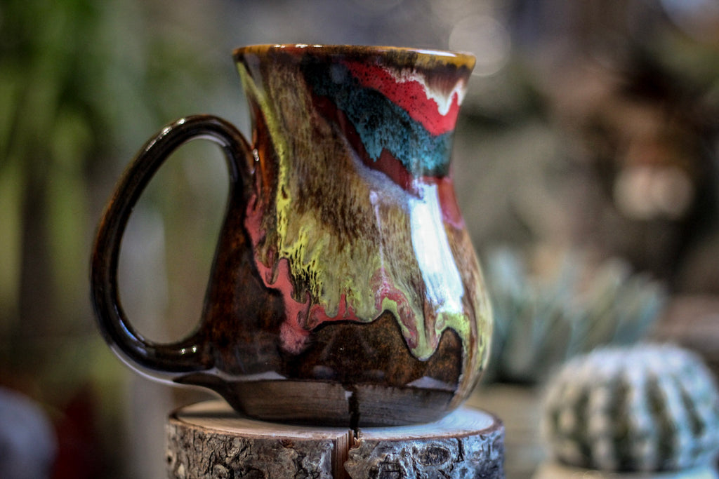 23-C Rainbow Grotto Flared Mug, 19 oz.