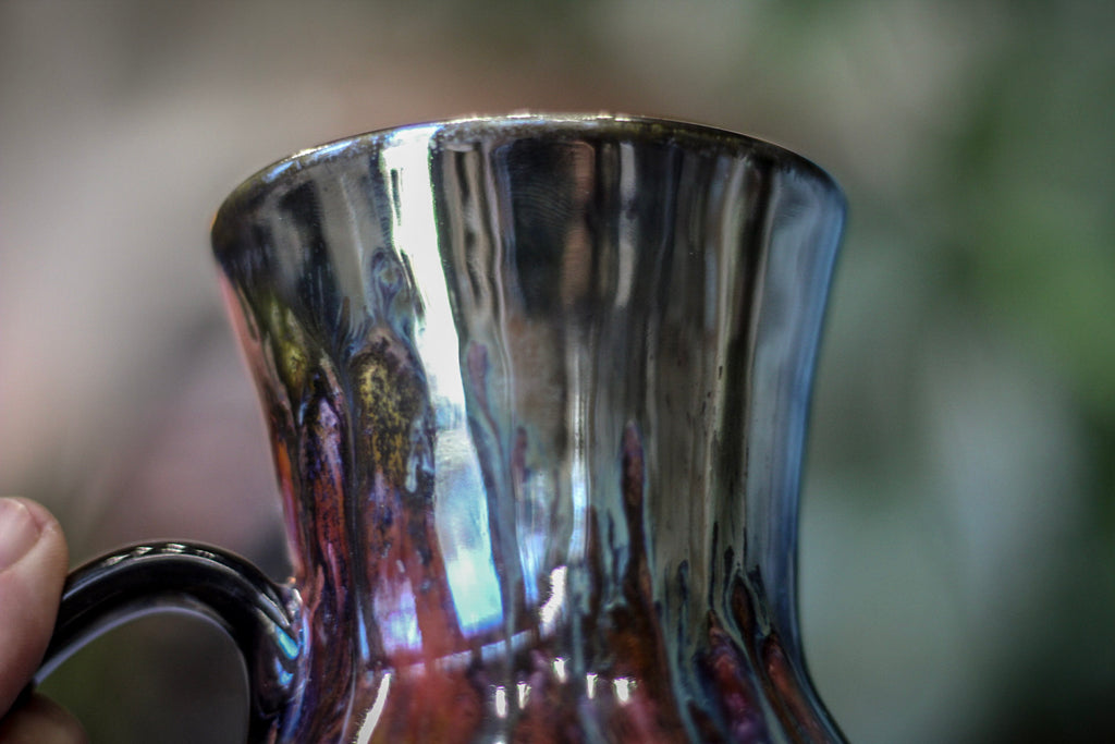 25-A Mercurial Strata Flared Mug - TOP SHELF MISFIT, 17 oz.