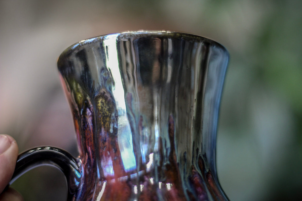 25-A Mercurial Strata Flared Mug - TOP SHELF MISFIT, 17 oz.