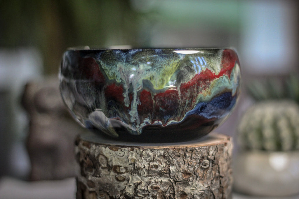24-A Cosmic Grotto Bowl - TOP SHELF MISFIT, 18 oz.