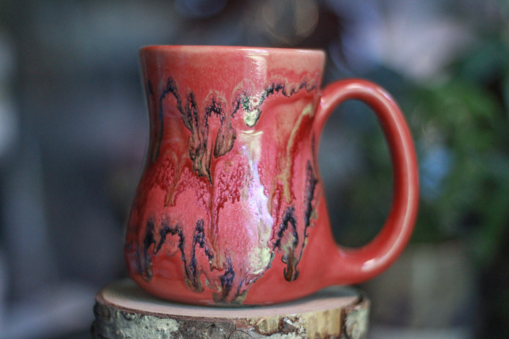 EXPERIMENTAL AUCTION #24 - Barely Flared Mug - MINOR MISFIT, 12 oz.