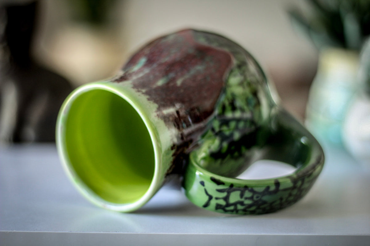 27-C Lizard King PROTOTYPE Barely Flared Mug, 15 oz.