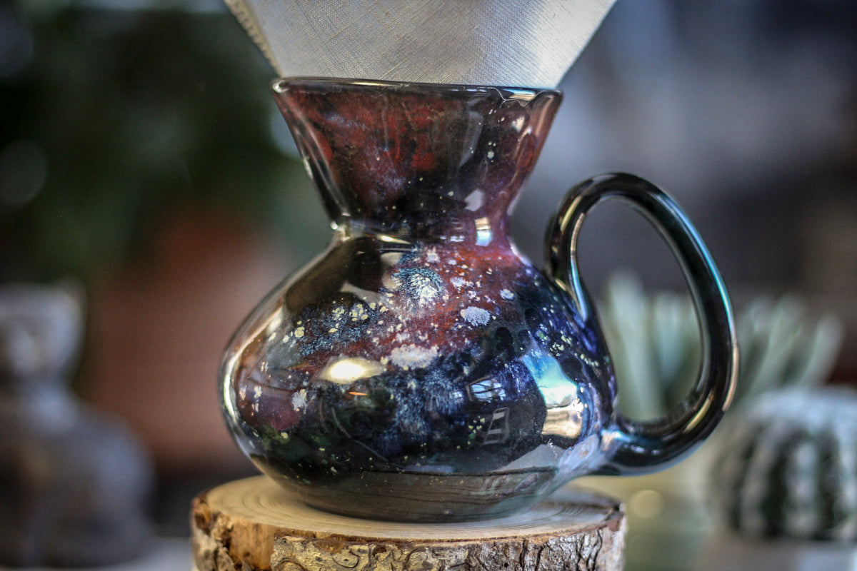 24-A Rainbow Stellar Coffee Pitcher, 17 oz.