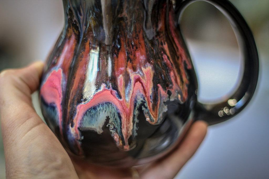 25-A Mercurial Strata Flared Mug - TOP SHELF MISFIT, 17 oz.