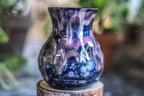 24-D Cosmic Amethyst Grotto Flared Acorn Notched Mug - TOP SHELF, 22 oz.