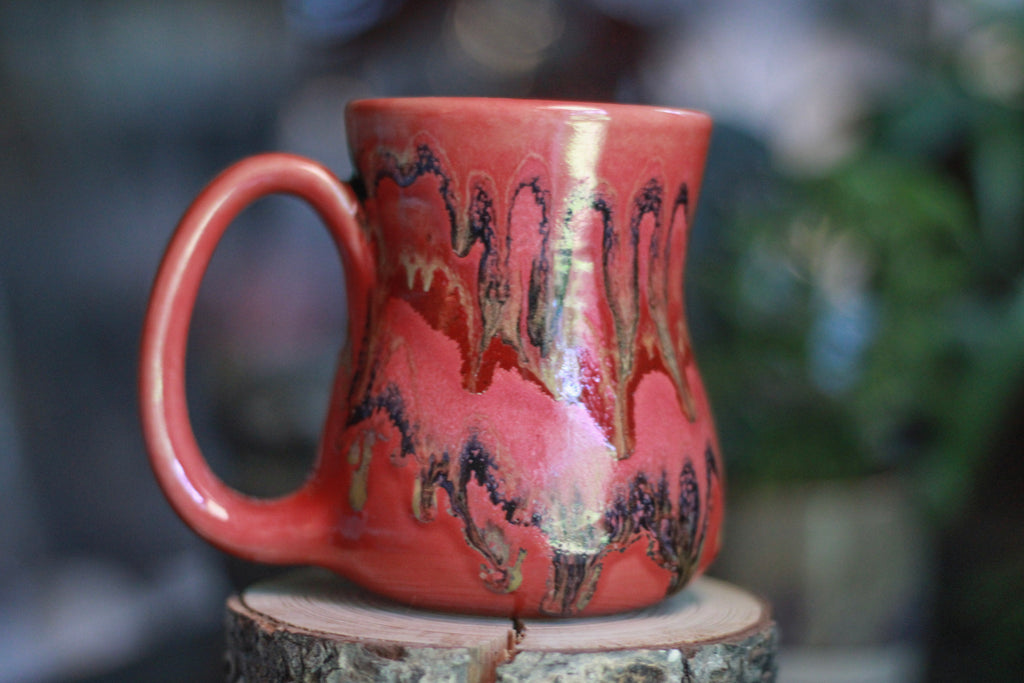 EXPERIMENTAL AUCTION #24 - Barely Flared Mug - MINOR MISFIT, 12 oz.