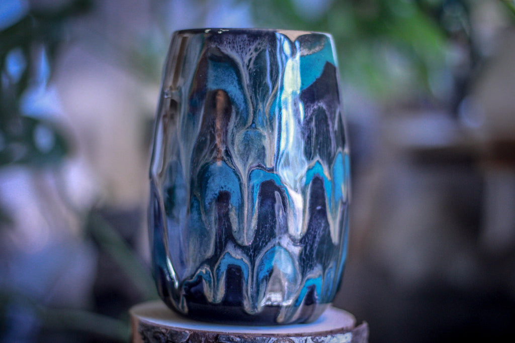 26-D Turquoise Grotto Stein Mug - TOP SHELF, 23 oz.